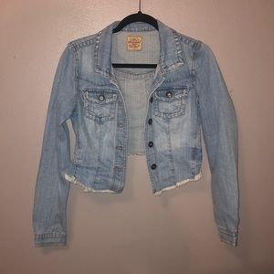 Cropped Jean Jacket